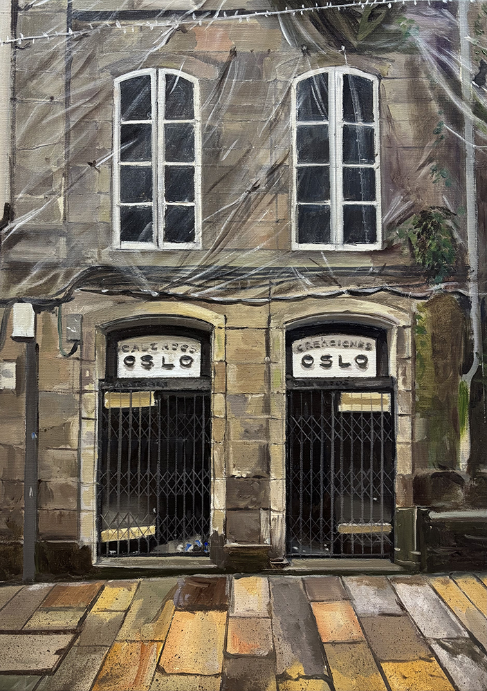 Fachada con tea